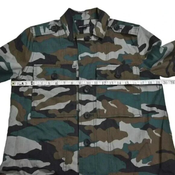 J.Crew Mercantile Camo Utility Shacket Green Brown Size Small - Picture 14 of 16